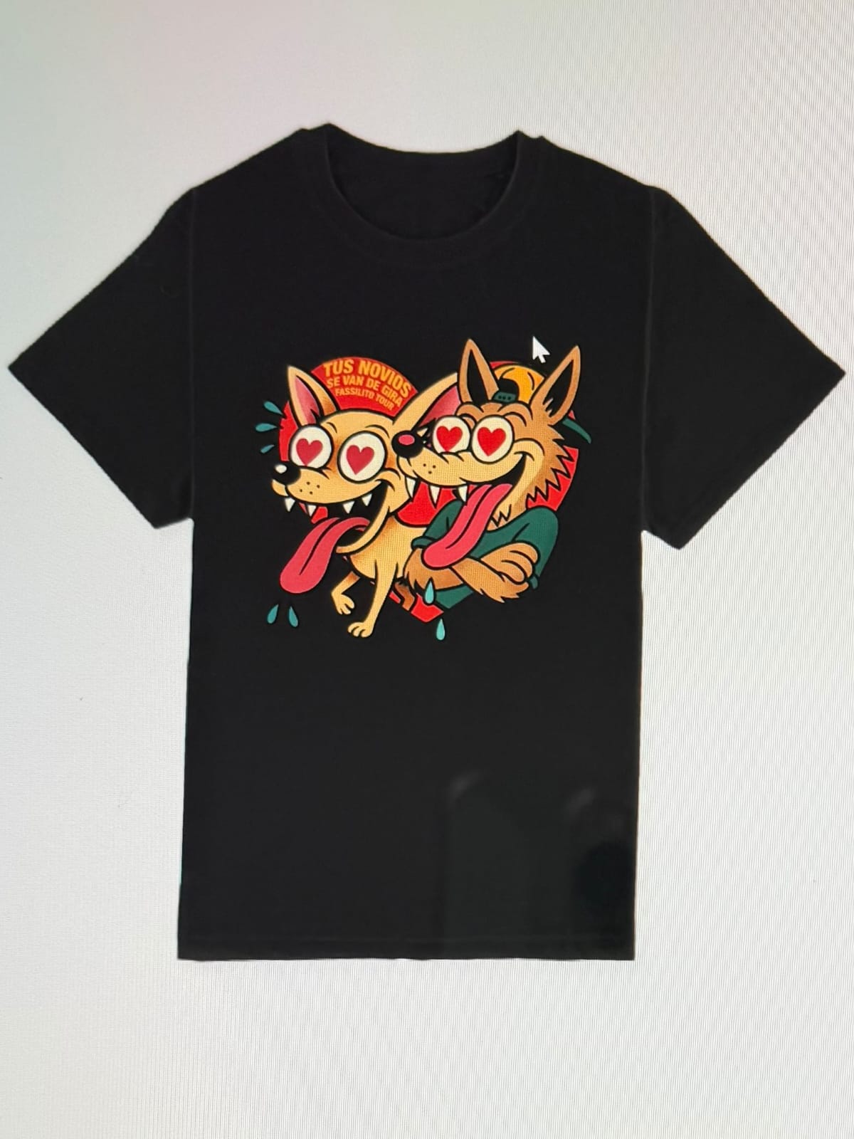 Camiseta "TUS NOVIOS" Negra