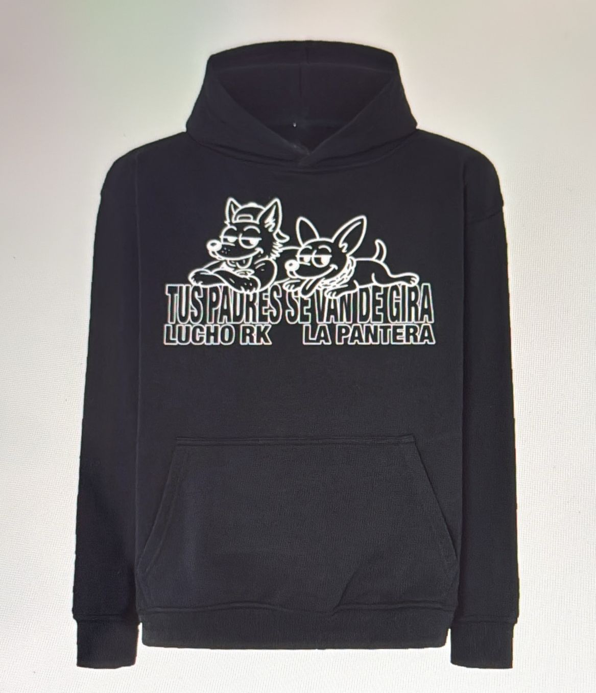 Sudadera "FASILITO TOUR" Negra